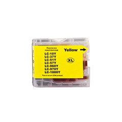 Cartus compatibil Brother LC1000/LC970/LC960 Yellow ink