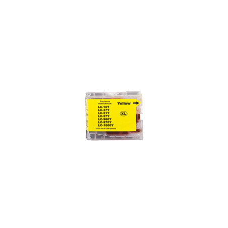 Cartus compatibil Brother LC1000/LC970/LC960 Yellow ink