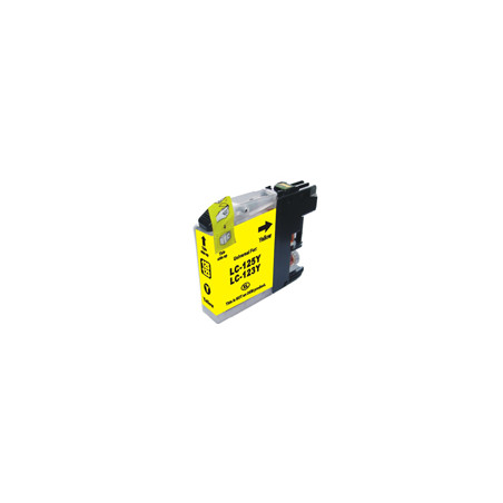 Cartus compatibil Brother LC123XL Y ink, Yellow