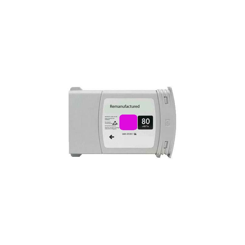 Cartus compatibil HP 80 (C4847A) Magenta NEW Ink
