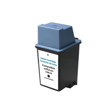 Cartus compatibil HPC 20 (C6614) BK REM Ink, Black