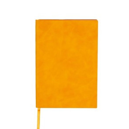 Agenda BiroCO nedatata, 112 file, format A5, legatura lipita, portocaliu