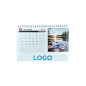 Calendar de birou, 13 file color, 21x10 cm, carton 150 g/mp
