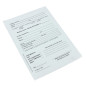Fisa aptitudini BiroCO A5, 3 exemplare, 53-60 g/mp, orientare portrait, 50 set/bloc