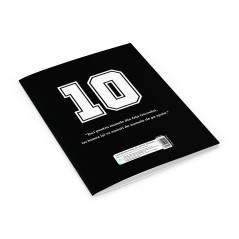 Caiet format A5, 60 file dictando, coperta Fotbal