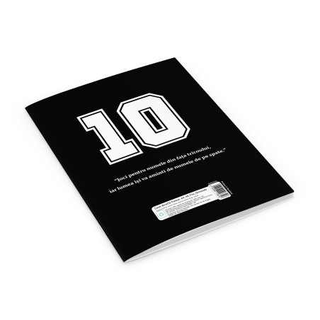 Caiet format A5, 60 file dictando, coperta Fotbal