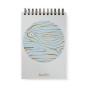 Carnetel notite, A7, liniatura aritmetica, cu spirala, 60 g/mp, 50 file, carton mat