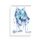 Bloc notite BiroCO, format A5, 50 file aritmetica, spirala metalica in partea superioara