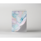 Bloc notes BiroCO, format A6, 50 file artimetica, spirala metalica