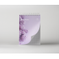 Bloc notes BiroCO, format A6, 50 file artimetica, spirala metalica