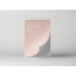 Bloc notes BiroCO, format A6, 50 file artimetica, spirala metalica