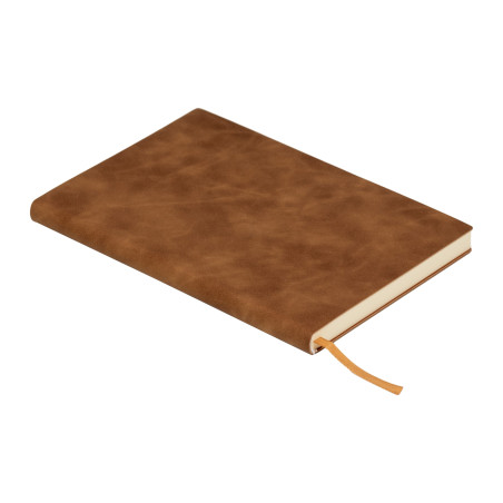 Agenda A5, 112 file, nedatata, design Soft-Touch, maro