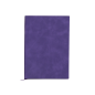 Agenda nedatata A5, 112 file, coperta textura catifea, mov lavanda