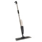 Mop plat cu pulverizator, din microfibra, 600 ml, 2 lavete, maner mobil la 180 grade, 123.5x41x14 cm Mop plat cu pulverizator, din microfibra, 600 ml, 2 lavete, maner mobil la 180 grade, 123.5x41x14 cm