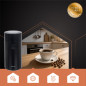 Rasnita electrica de cafea, 2 lame, capac transparent, 150W, cablu alimentare 75 cm, negru Rasnita electrica de cafea, 2 lame, capac transparent, 150W, cablu alimentare 75 cm, negru