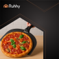 Cuptor electric pentru pizza, reglabil, 1200W, maxim 420 grade Celsius, piatra ceramica cu manere, 2 spatule, cutit Cuptor electric pentru pizza, reglabil, 1200W, maxim 420 grade Celsius, piatra ceramica cu manere, 2 spatule, cutit