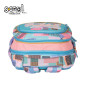 Ghiozdan fete, LIGHT IT'S OK, spate anatomic, compartimente cu fermoar, 41x28x21 cm, multicolor Ghiozdan fete, LIGHT IT'S OK, spate anatomic, compartimente cu fermoar, 41x28x21 cm, multicolor