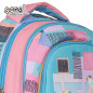 Ghiozdan fete, LIGHT IT'S OK, spate anatomic, compartimente cu fermoar, 41x28x21 cm, multicolor Ghiozdan fete, LIGHT IT'S OK, spate anatomic, compartimente cu fermoar, 41x28x21 cm, multicolor