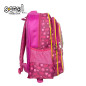 Ghiozdan 3D pentru fete, cu LED, Cute Kitty, compartimente multiple, maner, 40x32x19.5 cm