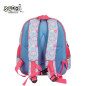 Ghiozdan gradinita cu motiv HAPPY DAY, multicolor, maner transport, bretele reglabile, benzi reflectorizante