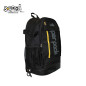 Ghiozdan cu compartiment laptop, 48x32x18 cm, buzunare laterale, ergonomic, poliester 600D, negru
