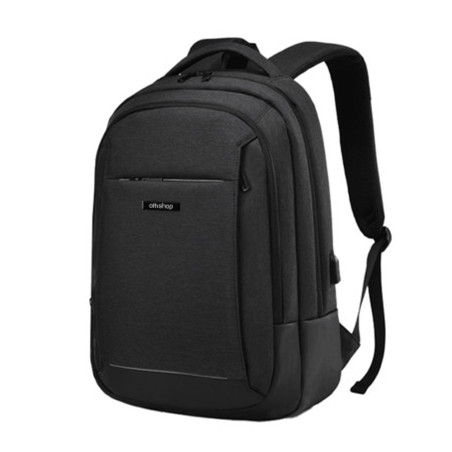 Ghiozdan compartiment laptop, buzunar tableta, cablu USB, maner spuma, baza PU, 50x42x30 cm