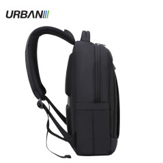 Ghiozdan URBAN, compartiment laptop, port extern, cablu USB intern, maner, 44x31x13 cm