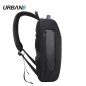 Ghiozdan URBAN BULLET, compartiment laptop, bucla agatare, buzunare accesorii, cablu USB, 46x35x15 cm Ghiozdan URBAN BULLET, compartiment laptop, bucla agatare, buzunare accesorii, cablu USB, 46x35x15 cm