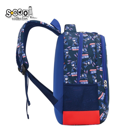 Ghiozdan pentru gradinita, NINJA WARRIOR, compartiment cu fermoar, ergonomic