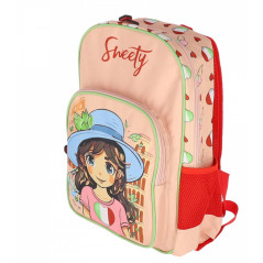 Ghiozdan clasa 0, model Sweety, 3 fermoare, buzunare laterale, bretele ajustabile, 38 cm