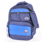 Ghiozdan cu penar, pentru clasa 0, 5 compartimente cu fermoar, maner, bluemarin, 40 cm Ghiozdan cu penar, pentru clasa 0, 5 compartimente cu fermoar, maner, bluemarin, 40 cm