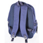 Ghiozdan cu penar, pentru clasa 0, 5 compartimente cu fermoar, maner, bluemarin, 40 cm Ghiozdan cu penar, pentru clasa 0, 5 compartimente cu fermoar, maner, bluemarin, 40 cm
