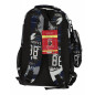 Ghiozdan camuflaj, pentru gimnaziu, penar inclus, compartimente cu fermoar, 15.5 L, poliester Ghiozdan camuflaj, pentru gimnaziu, penar inclus, compartimente cu fermoar, 15.5 L, poliester