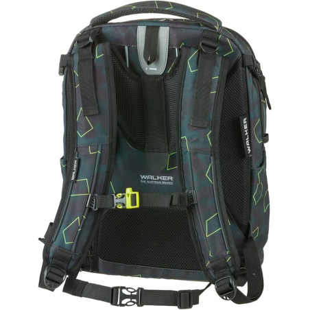 Rucsac Walker Campus Evo, compartimentare multipla, port USB, protectie RFID, 33 litri