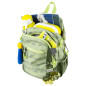Rucsac scoala, 3 compartimente, clasa 0, fermoar, 11 litri, RHINO DINO