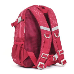 Rucsac clasa 0, ergonomic, 3 compartimente, bretele buretate, 25x35x12 cm