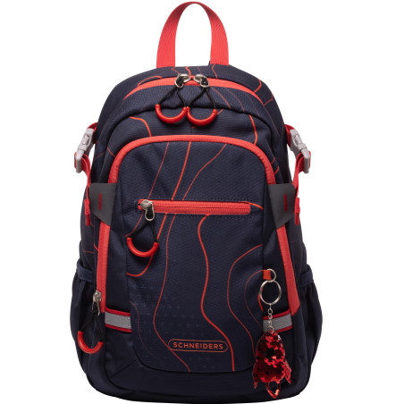 Rucsac ergonomic, elevi clasa pregatitoare, 2 compartimente,11 litri, negru