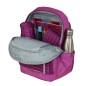 Rucsac ergonomic, Purple Hearts, 21 litri, maner transport, material reciclat