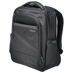 Rucsac business, multiple compartimente, certificat TSA, Kensington Contour 2.0, negru