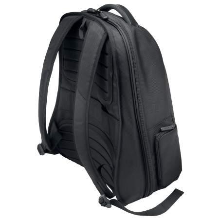 Rucsac business, multiple compartimente, certificat TSA, Kensington Contour 2.0, negru