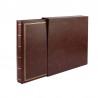 Album Clasic pentru fotografii, 10x15, 500 poze, tip carte, file plastic, coperta maro