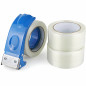 Dispenser banda adeziva, maner ergonomic, latime maxima banda 5 cm, metal Dispenser banda adeziva, maner ergonomic, latime maxima banda 5 cm, metal