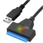 Adaptor USB la Sata, SSD 3.0 pentru HDD, maxim 6 Gb/s, Plug&Play