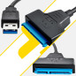 Adaptor USB la Sata, SSD 3.0 pentru HDD, maxim 6 Gb/s, Plug&Play