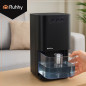 Dezumidificator de aer, 7 culori LED de fundal, temporizator, rezervor 1400 ml, 36 W, maner, negru
