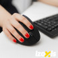 Mouse vertical wireless, ergonomic, universal, USB 2.4 GHz, 6 butoane, 1200 DPI