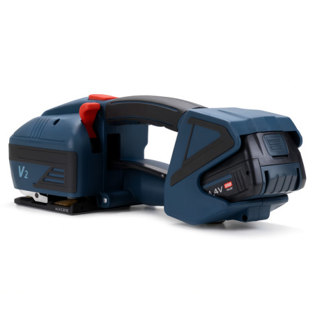 Aparat electric de legat banda PP/PET, latime 12-16.5 mm, portabil, cu acumulator