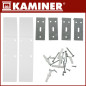 Radiator electric 2500W, control aplicatie/telecomanda, 3 moduri incalzire, timer, program saptamanal Radiator electric 2500W, control aplicatie/telecomanda, 3 moduri incalzire, timer, program saptamanal