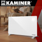 Radiator electric 2500W, control aplicatie/telecomanda, 3 moduri incalzire, timer, program saptamanal Radiator electric 2500W, control aplicatie/telecomanda, 3 moduri incalzire, timer, program saptamanal