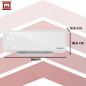 Radiator electric, telecomanda si functie WiFi, 1000W/2000W, 3 moduri, timer, montare pe perete Radiator electric, telecomanda si functie WiFi, 1000W/2000W, 3 moduri, timer, montare pe perete